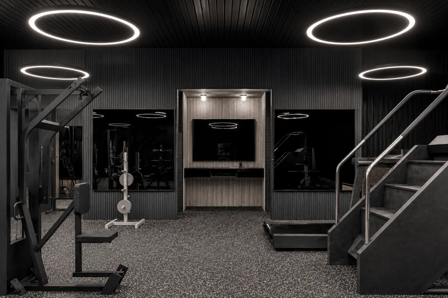 Interior Dream Gym área de entrenamiento - interior